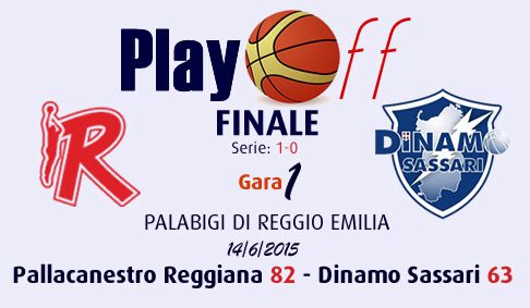 Reggio Emilia si aggiudica gara 1