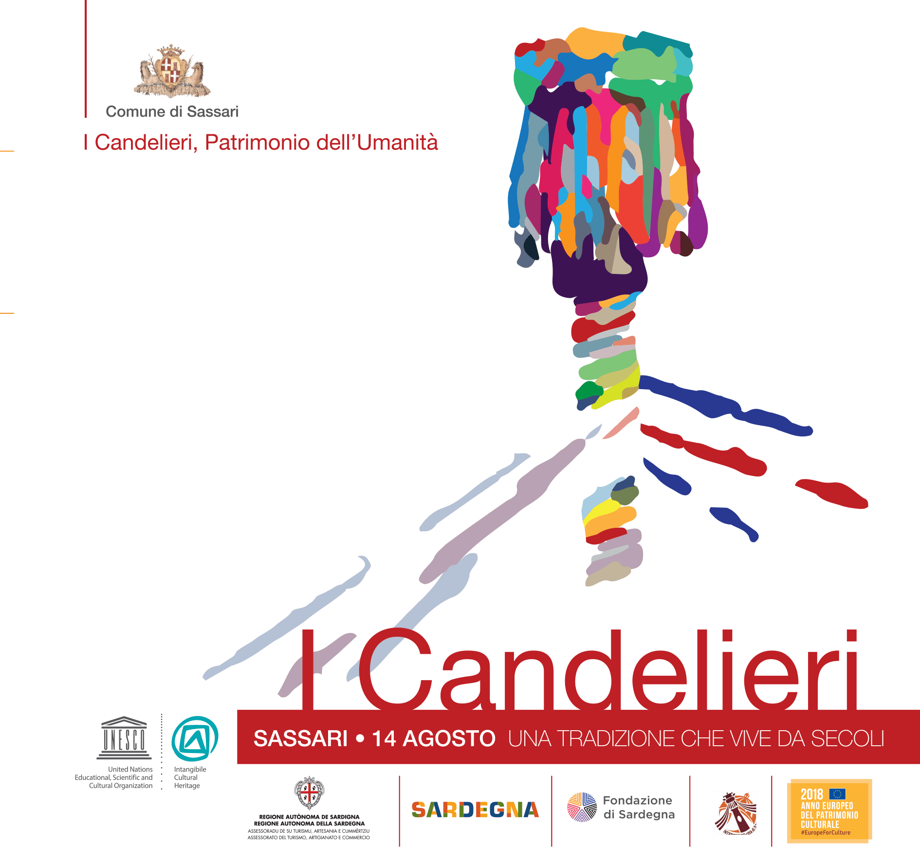 CANDELIERI 2018: VESTIZIONE, PERCORSO E PROGRAMMA