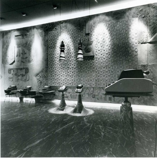 Il negozio Olivetti a New York progettato da Nivola
