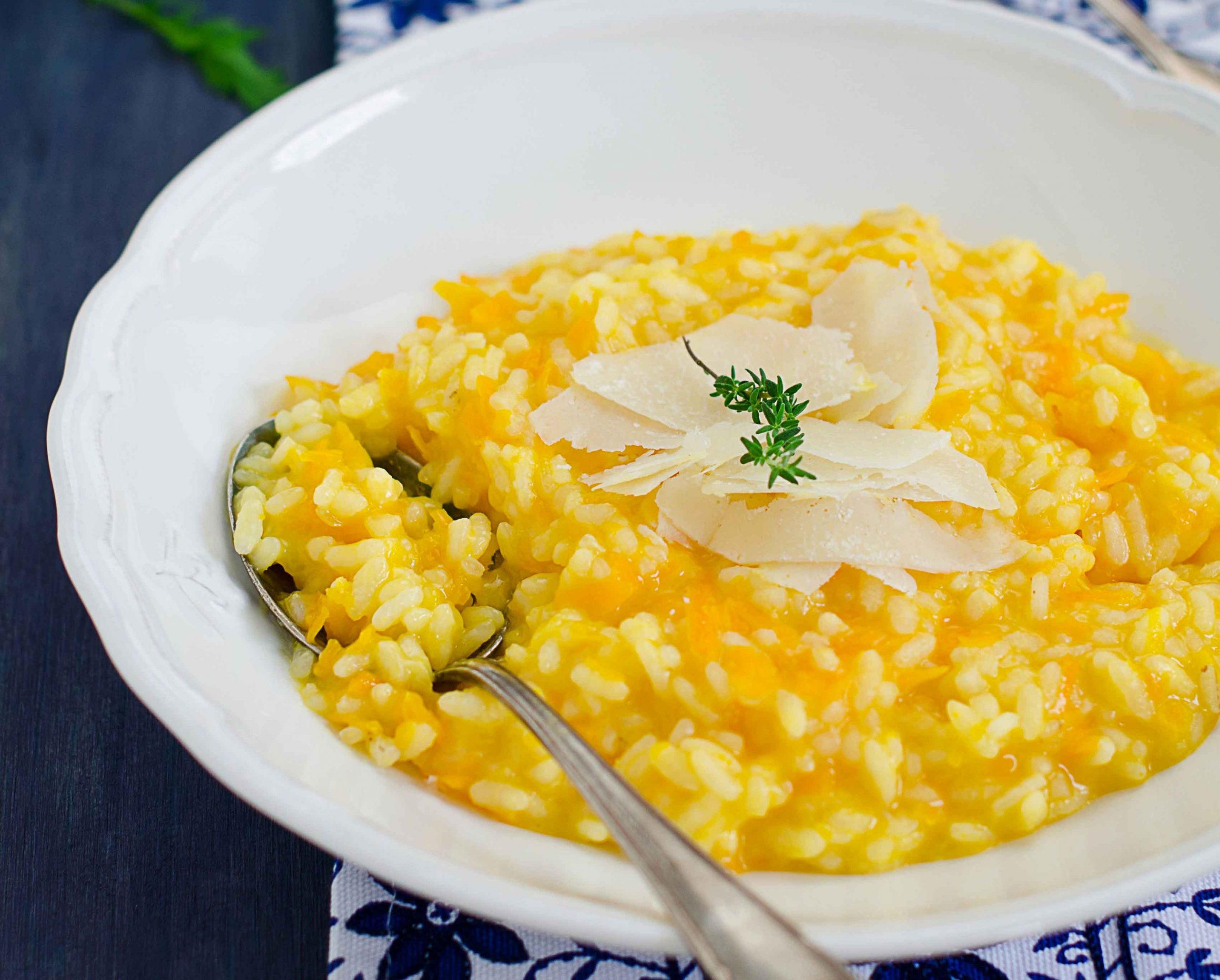 risotto peretta e zucca