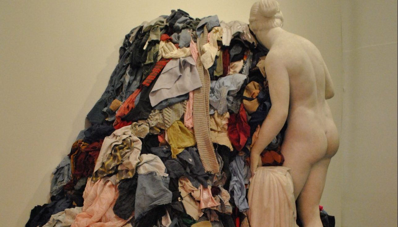 A Baratz tra arte e scarto Michelangelo Pistoletto venere stracci