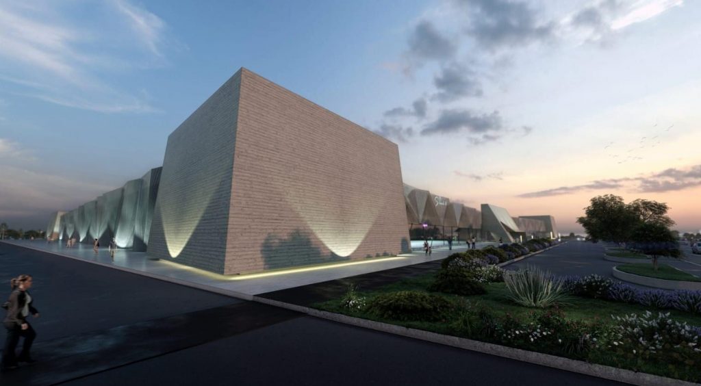 Progetto parco commerciale Shardana