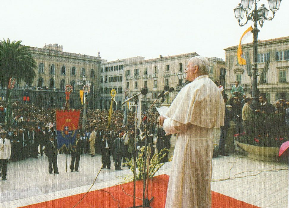 Il papa a Sassari