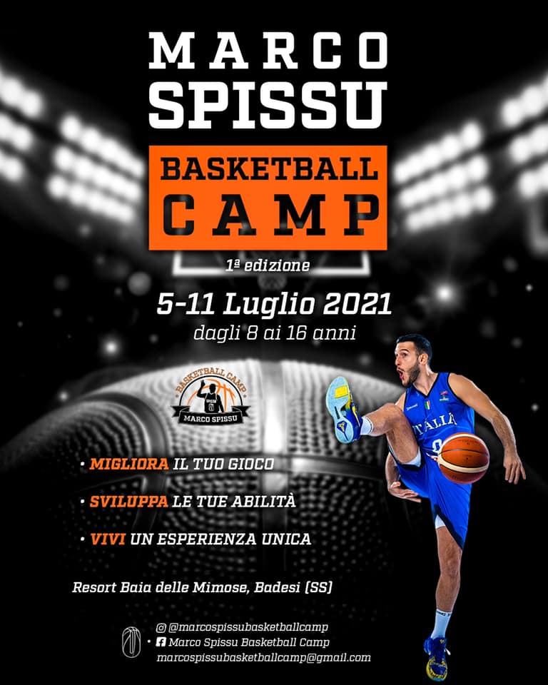  Marco Spissu Basketball Camp, iscrizioni sold out