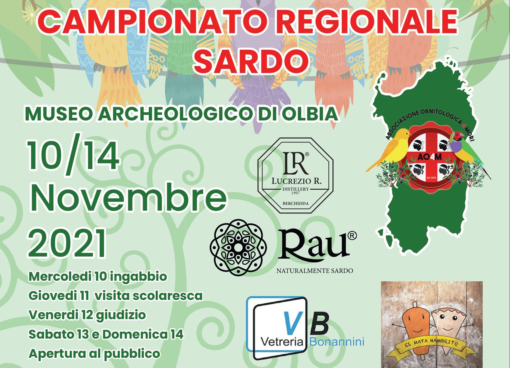Primo campionato regionale ornitologico FOASI