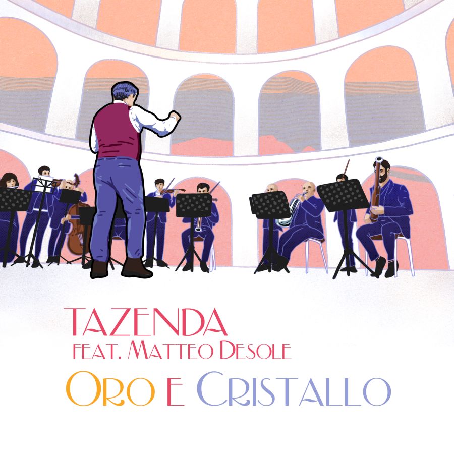 TAZENDA, venerdì esce "ORO E CRISTALLO" in collaborazione con il tenore sardo Matteo Desole