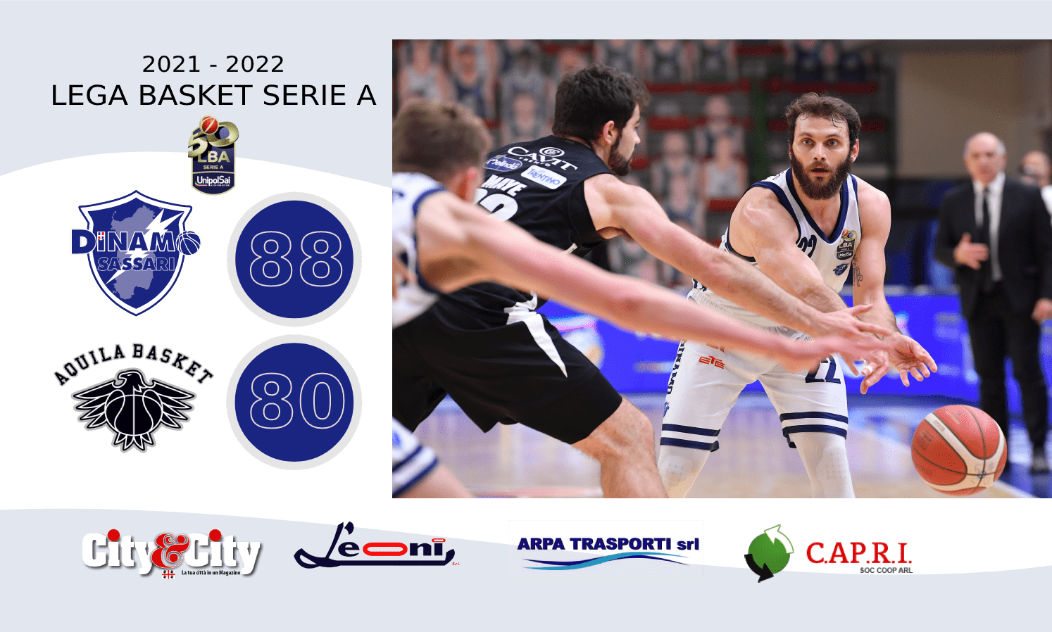 Dinamo Sassari vs Aquila Trento