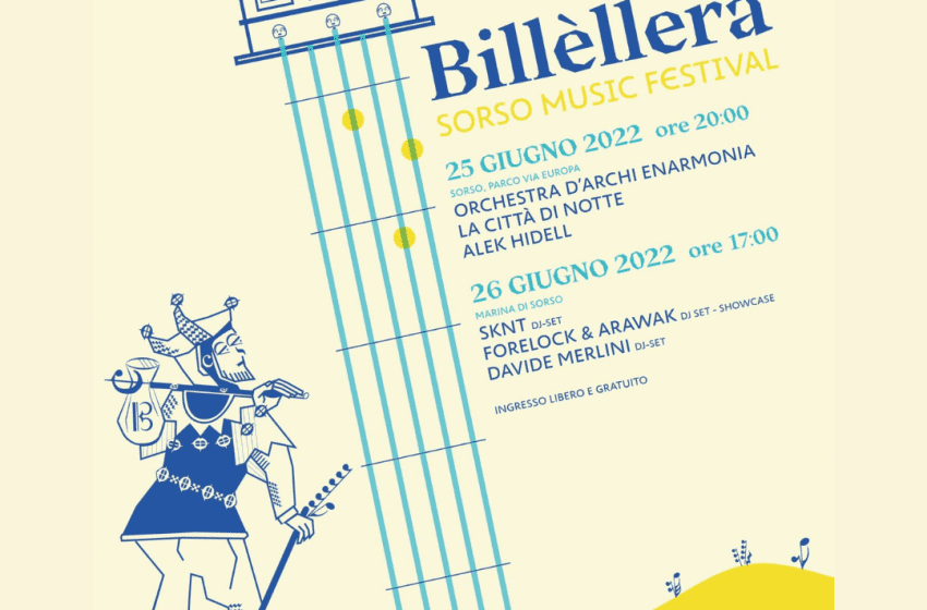  Domani la presentazione della 1° edizione di “Billellera Music Festival IG