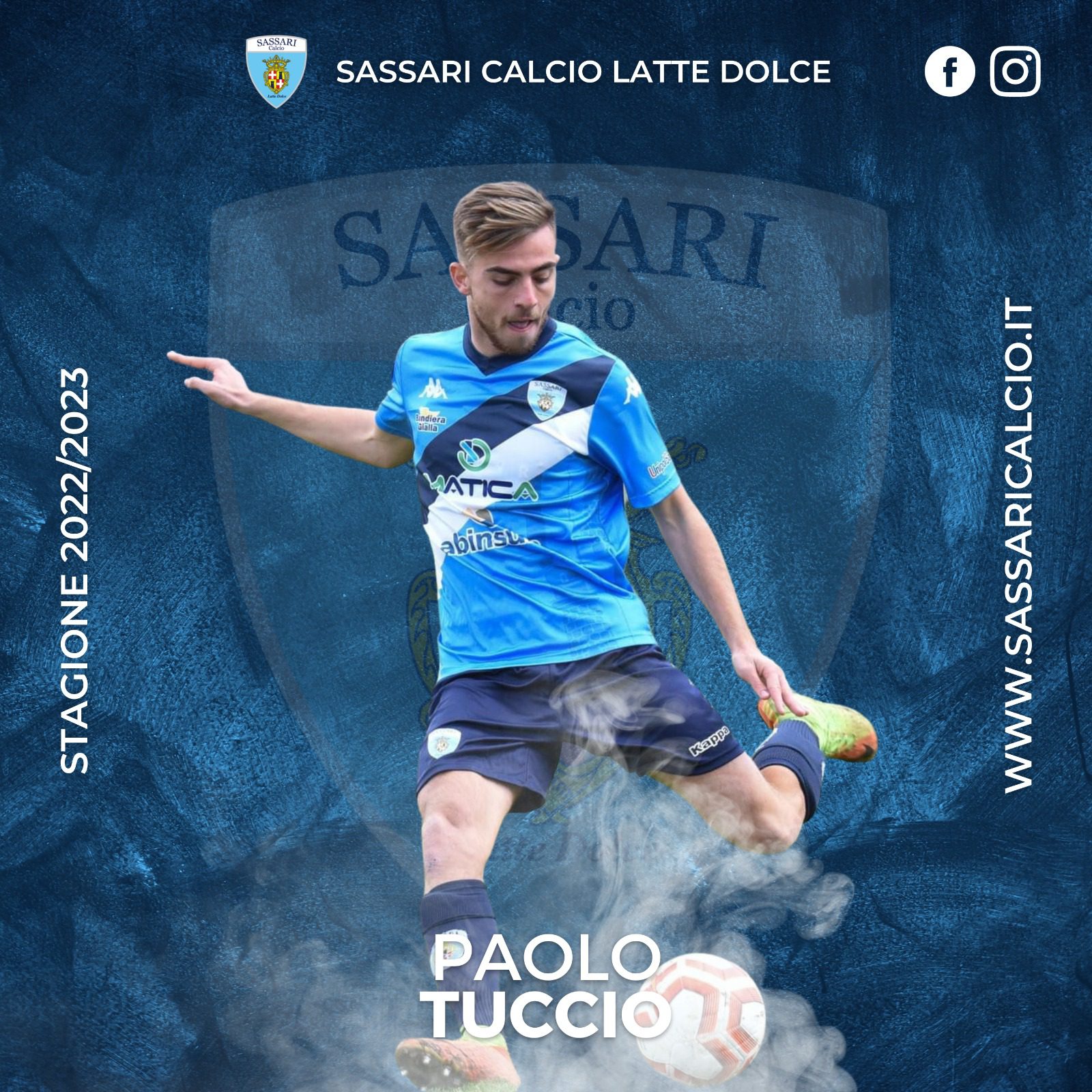 Paolo Tuccio nuovamente al Sassari Calcio Latte Dolce