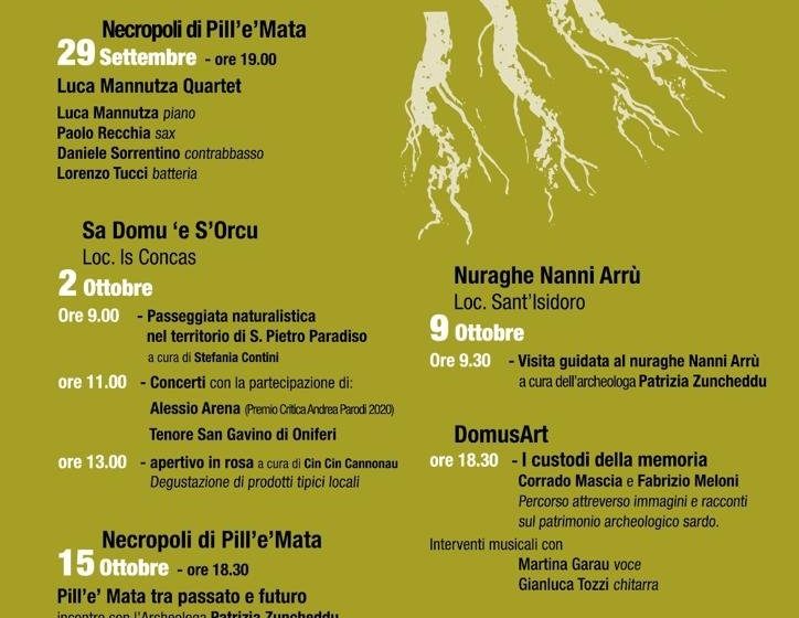 Quartucciu – Alla Tomba dei Giganti di Is Concias passeggiata naturalistica, degustazioni e musica