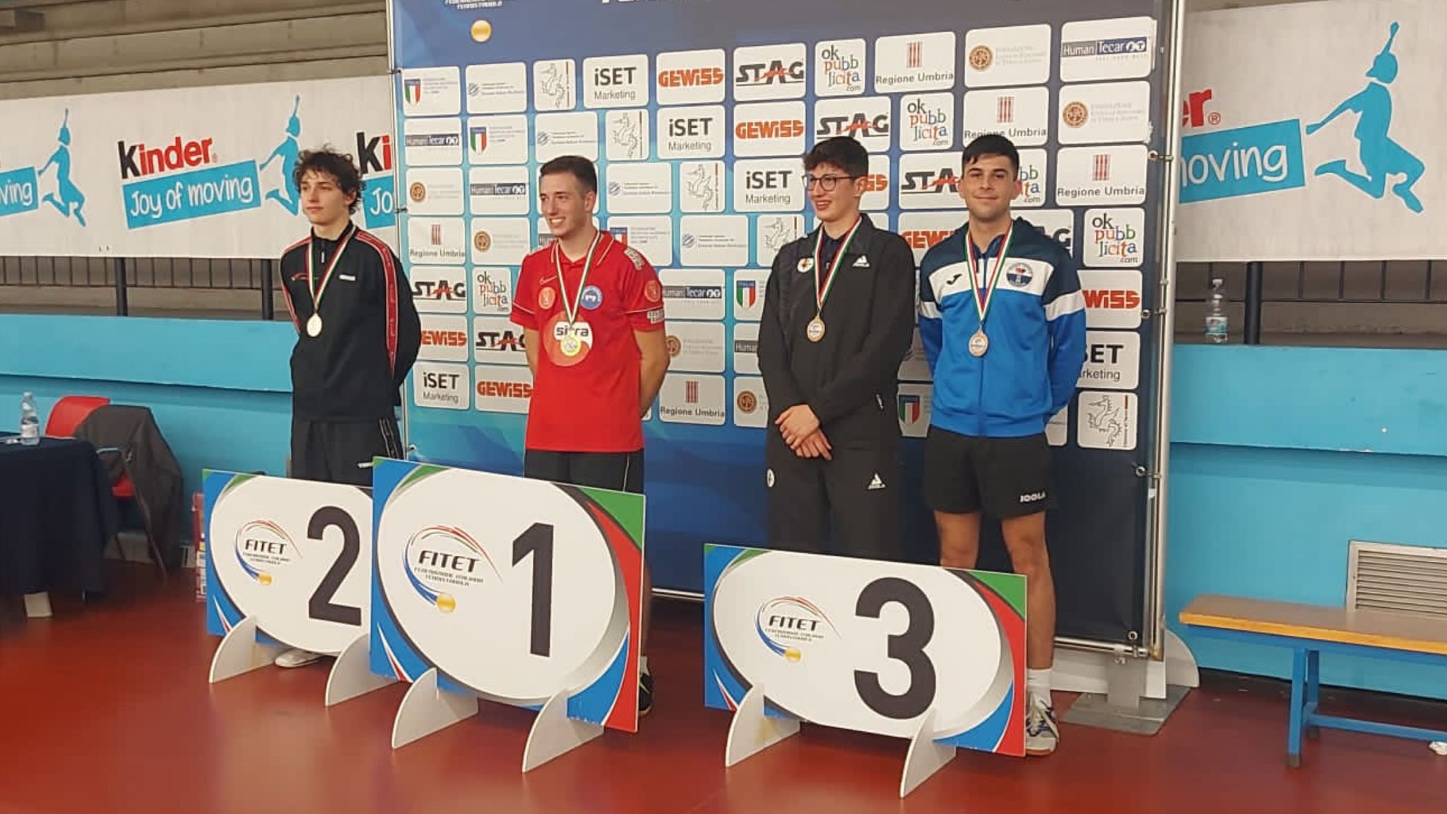 Tennistavolo Premiazione