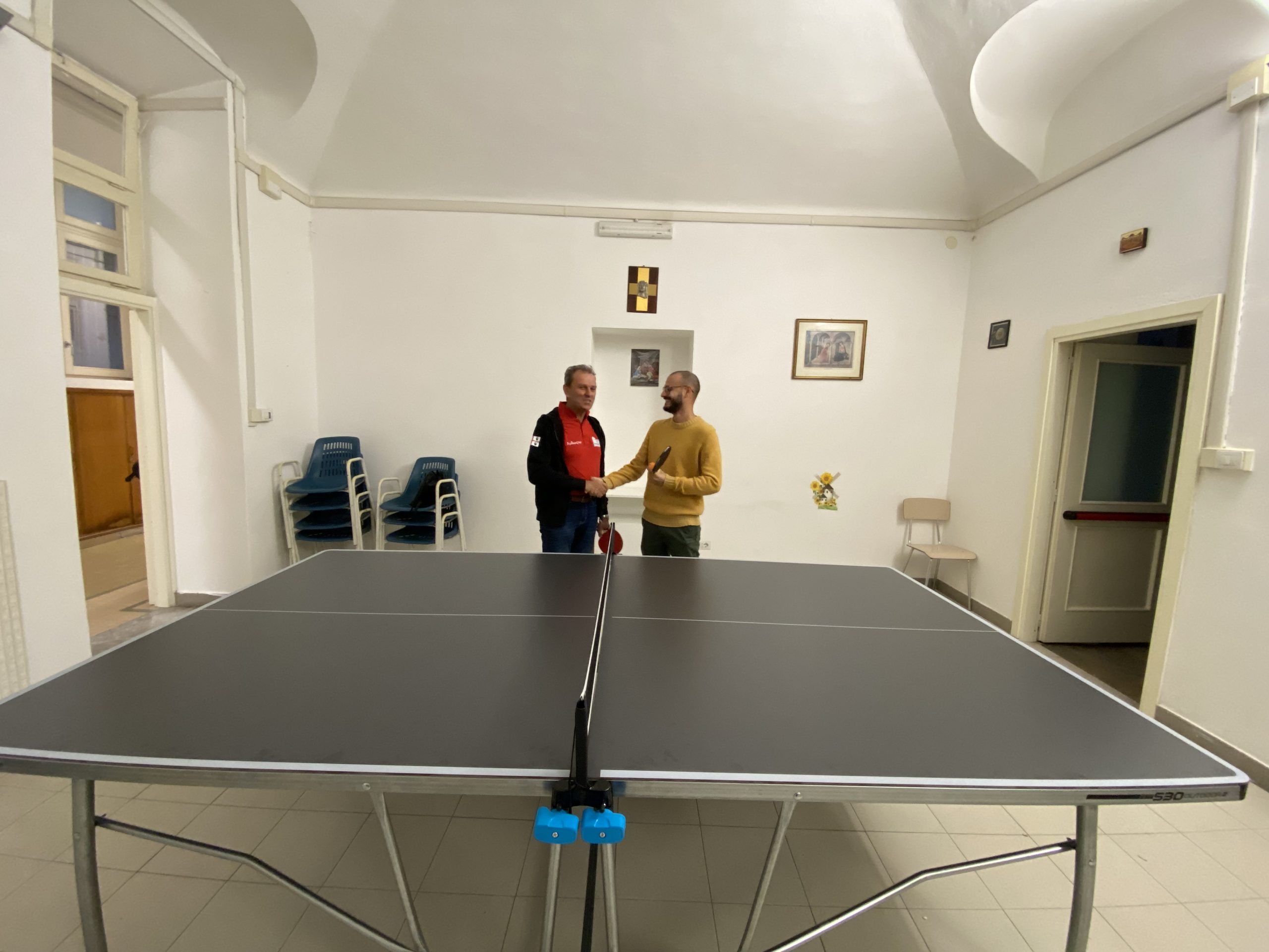  Una sala ricreativa per i minori del Rifugio Gesù Bambino