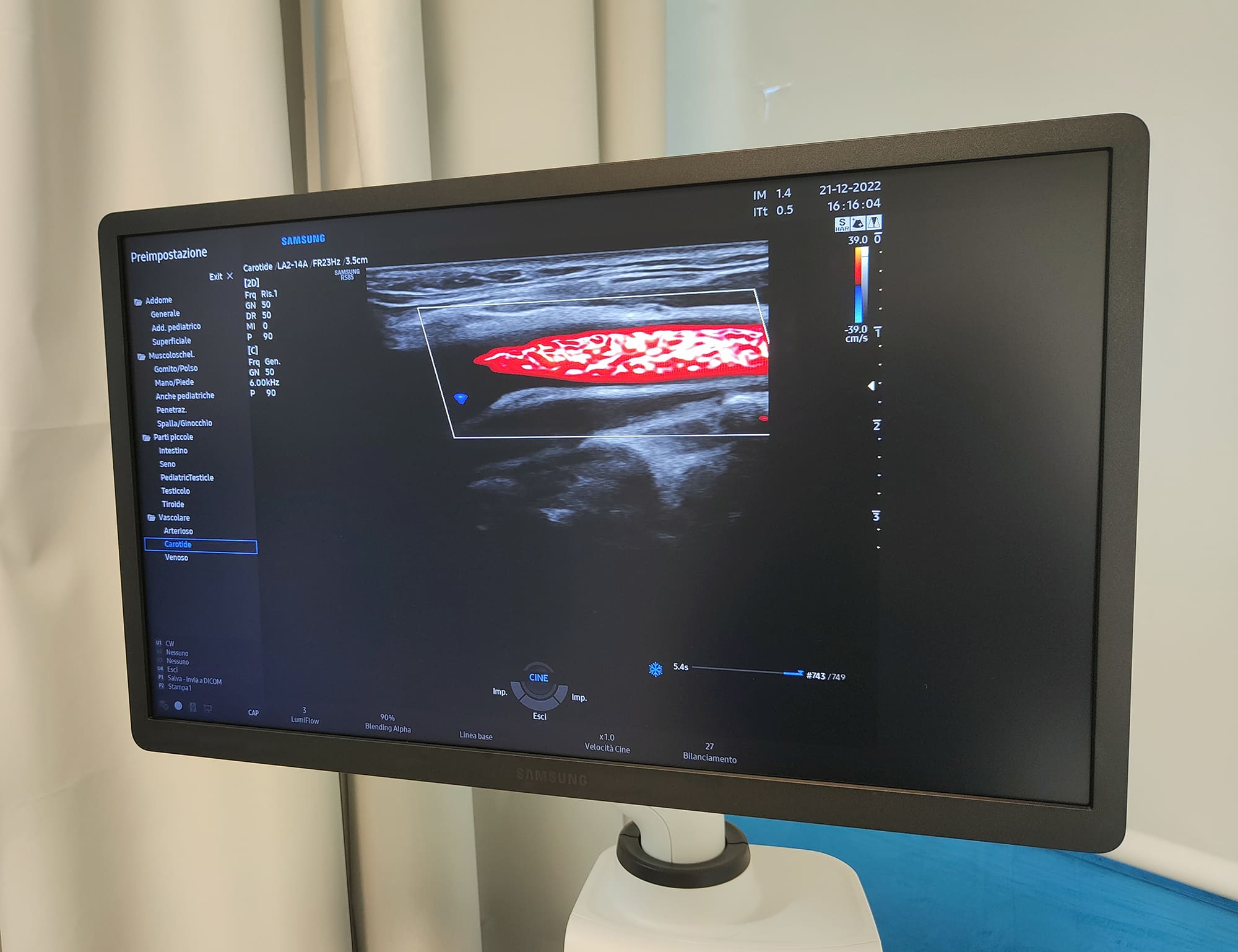 Nuovo ecografo Ospedale di Lanusei