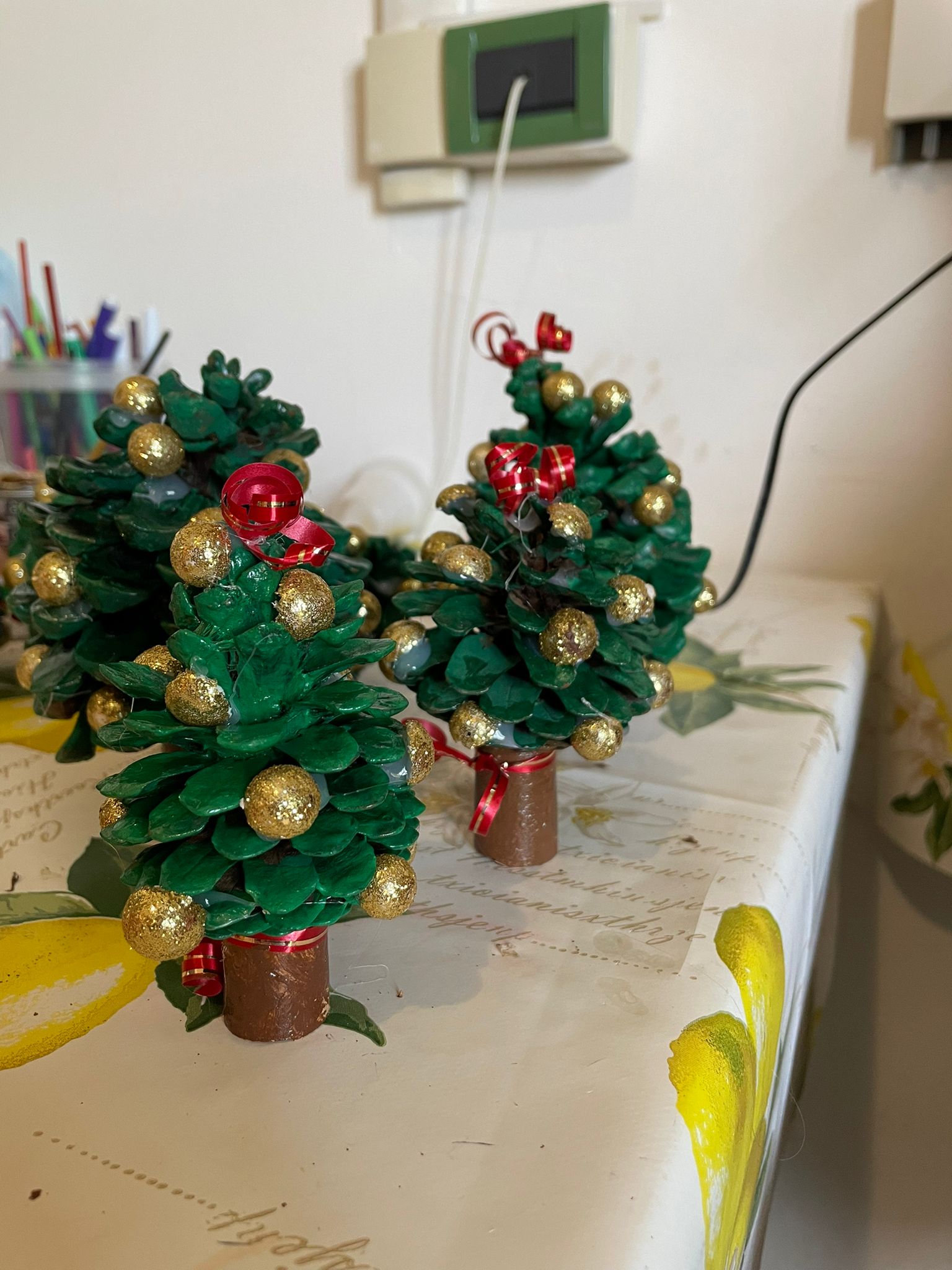 Opere realizzate a Casa Serena che saranno esposte al centro commerciale La Piazzetta