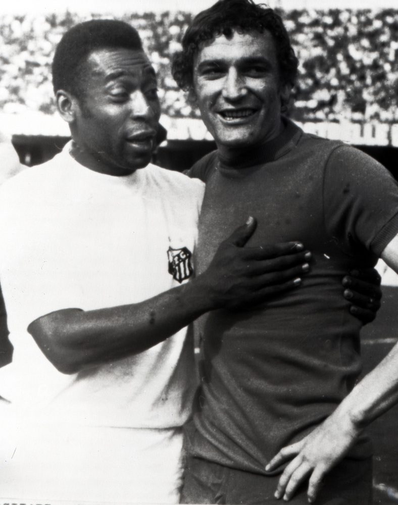 Pelé e Riva nel Cagliari