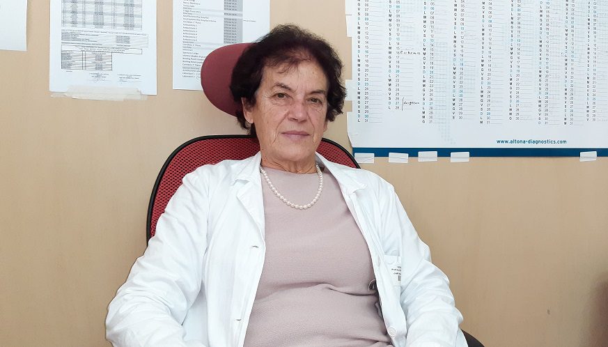 Prof.ssa Caterina Serra, Responsabile laboratorio di Virologia speciale dell'AOU di Sassari. Fa il punto sull'influenza in città