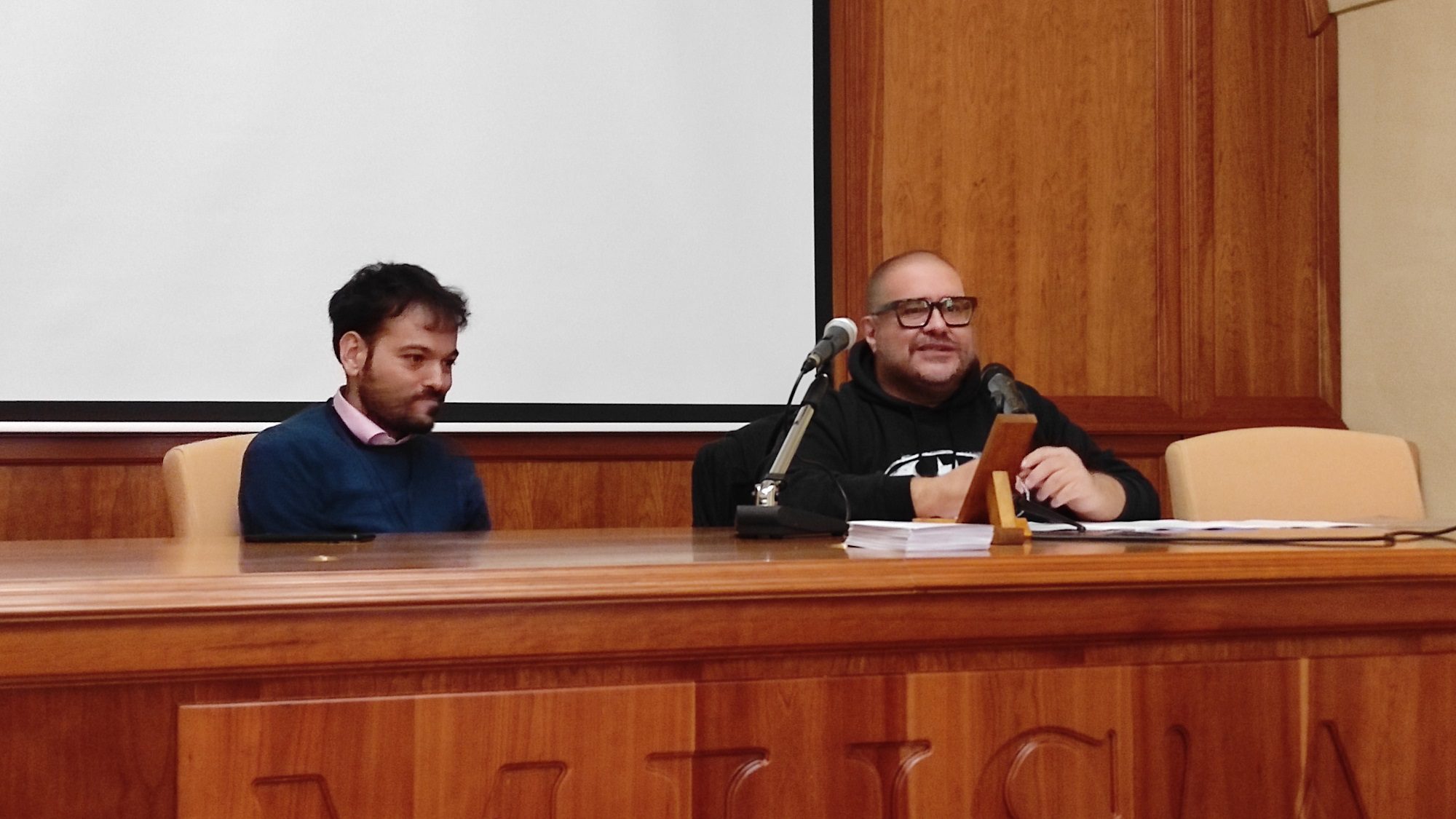 Conferenza stampa mostra Dino Buzzati