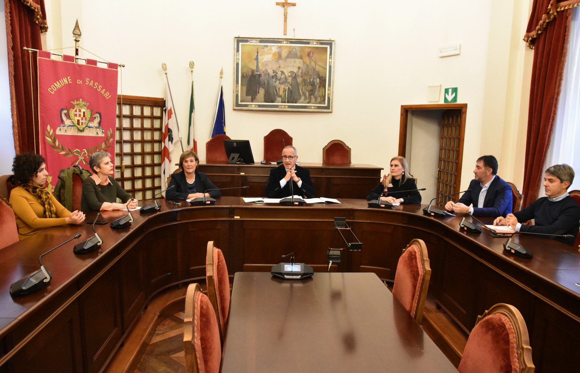 Conferenza stampa Padiglione Tavolara