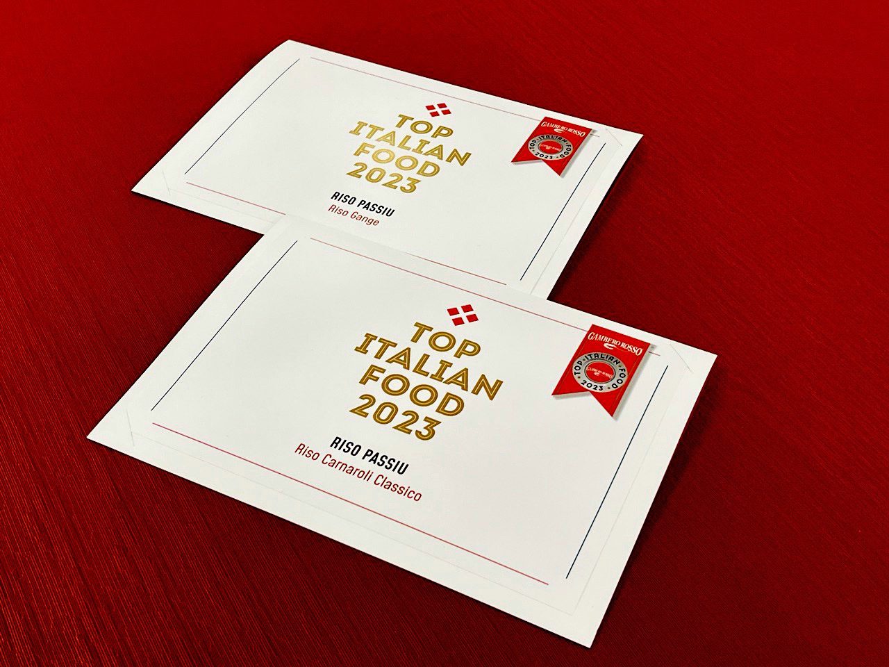 Riso Passiu Gambero rosso 2022