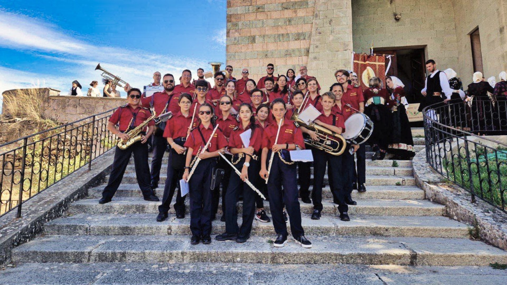 Bande - Banda Musicale Euterpe di Villanova Monteleone al Carnevale di Tempio
