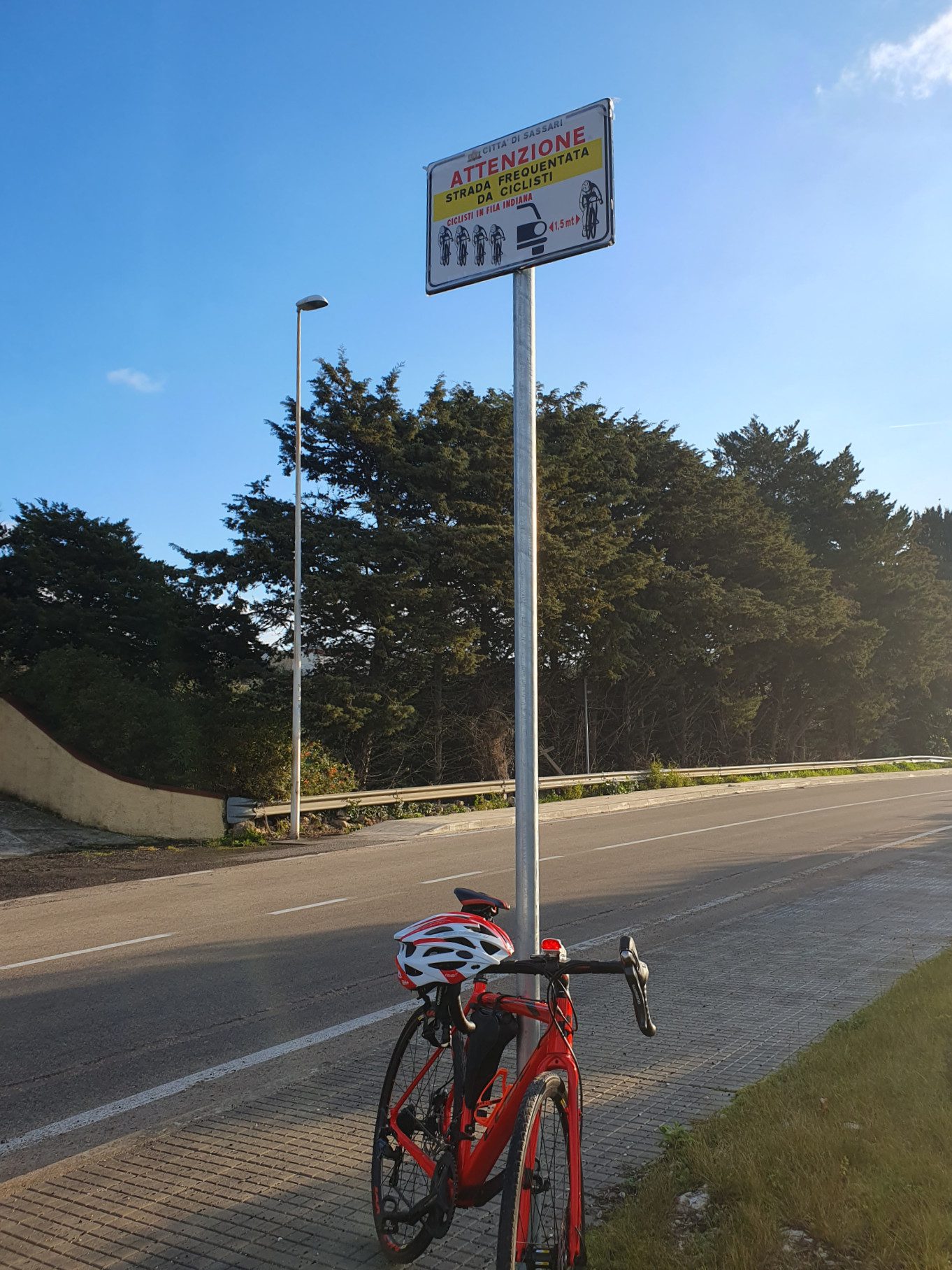 Nuovi cartelloni per ciclisti a Sassari