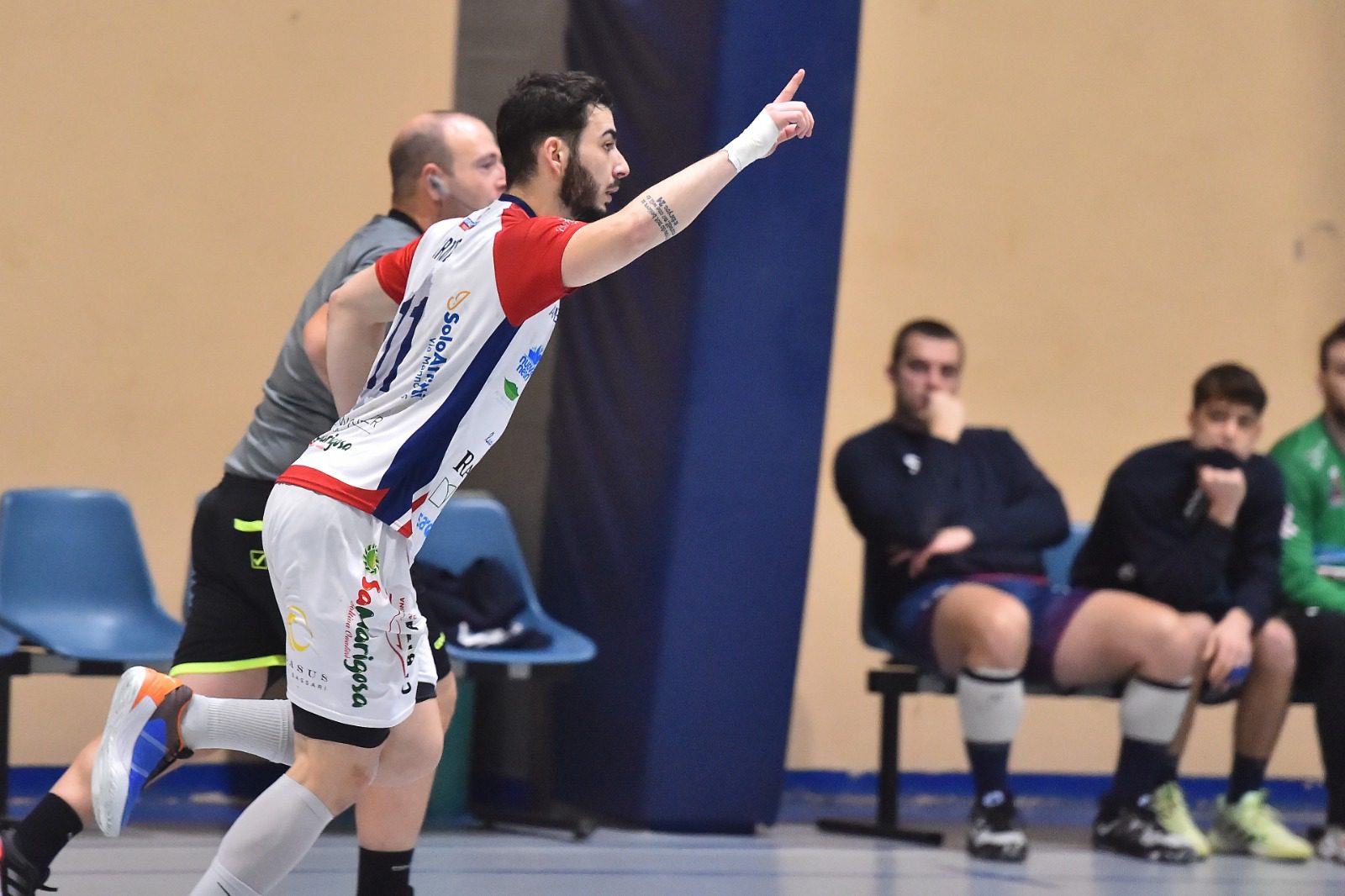 Umberto Bronzo, Raimond Handball (foto di Claudio Atzori)