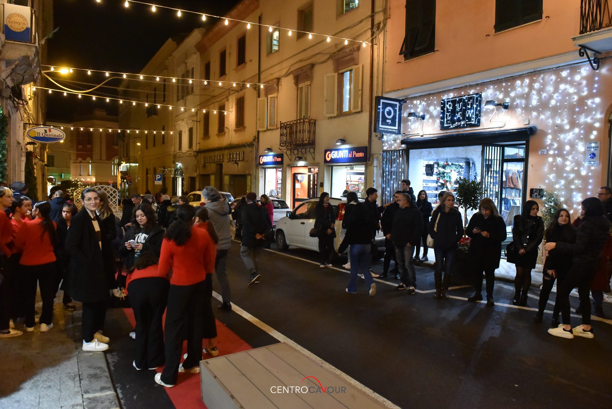 Natale a Sassari - Via Cavour