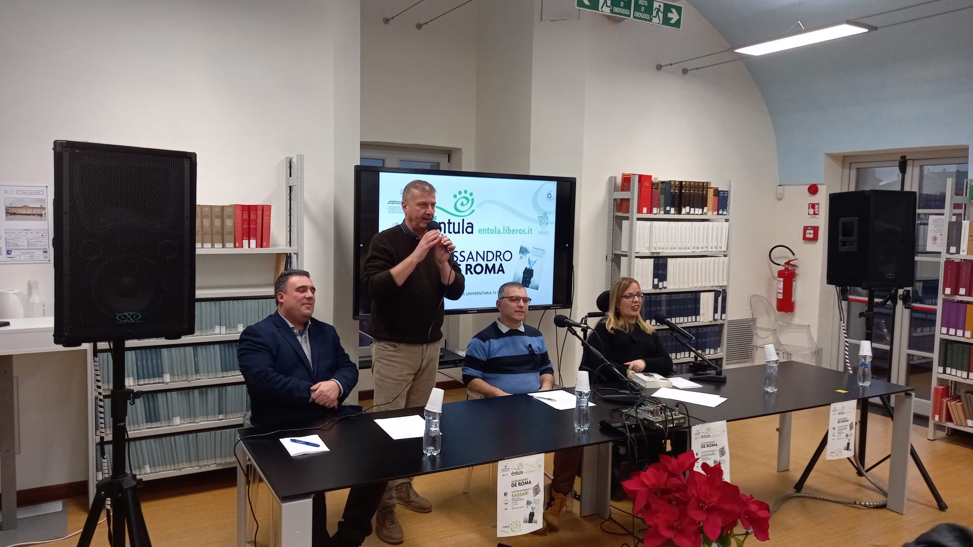 Presentazione del libro Grande Terra Sommersa alla Biblioteca Universitaria di Sassari