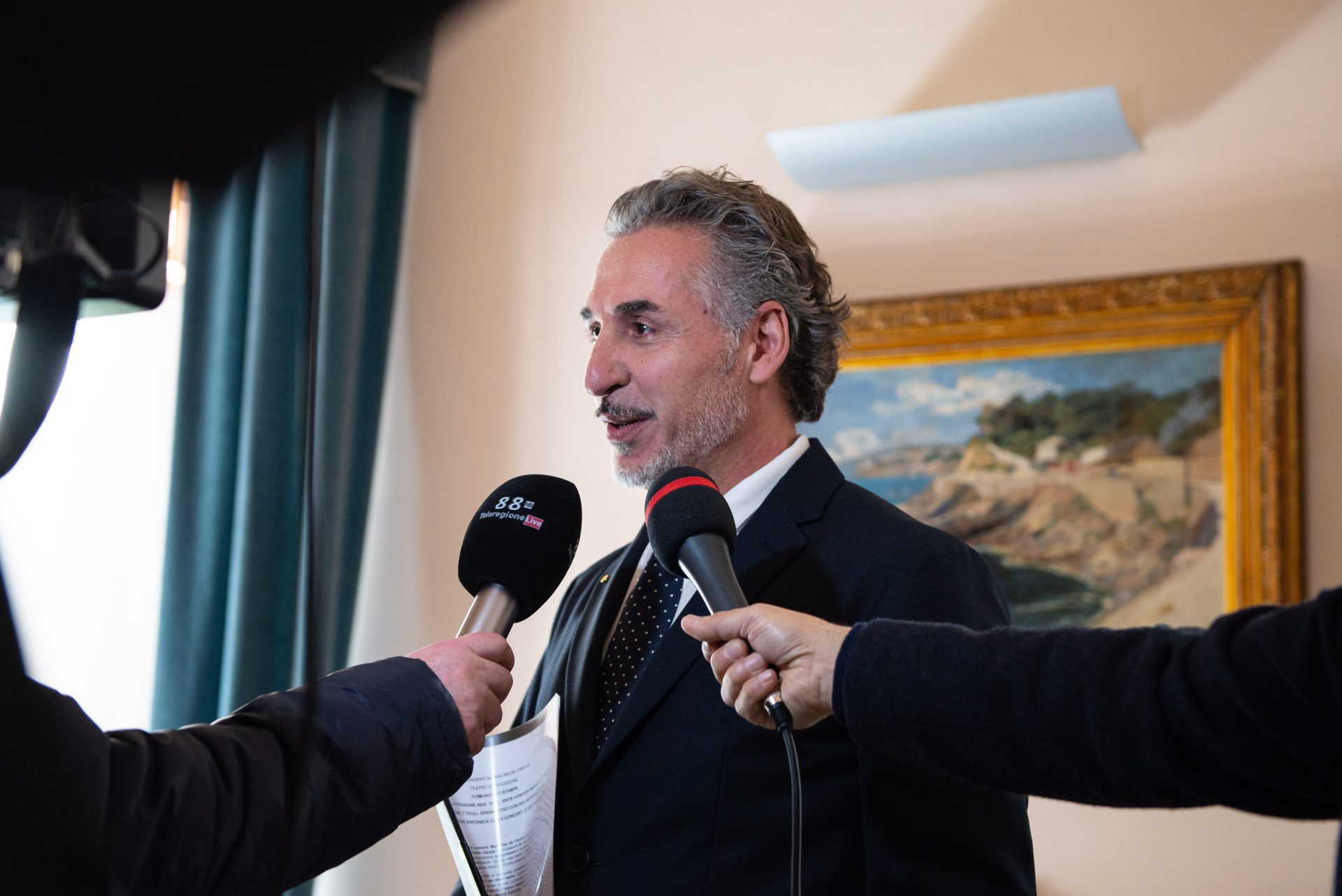 Direttore artistico Alberto Gazale. Foto di Elisa Casula
