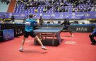 Campionati italiani tennistavolo - La sfida Mutti -Oyebode (Nonsolofoto Cagliari)