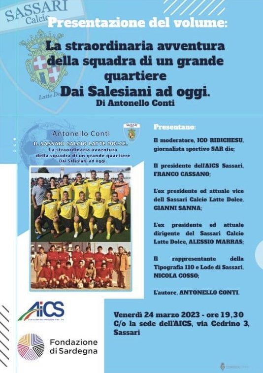 Presentazione libro Sassari Calcio Latte Dolce