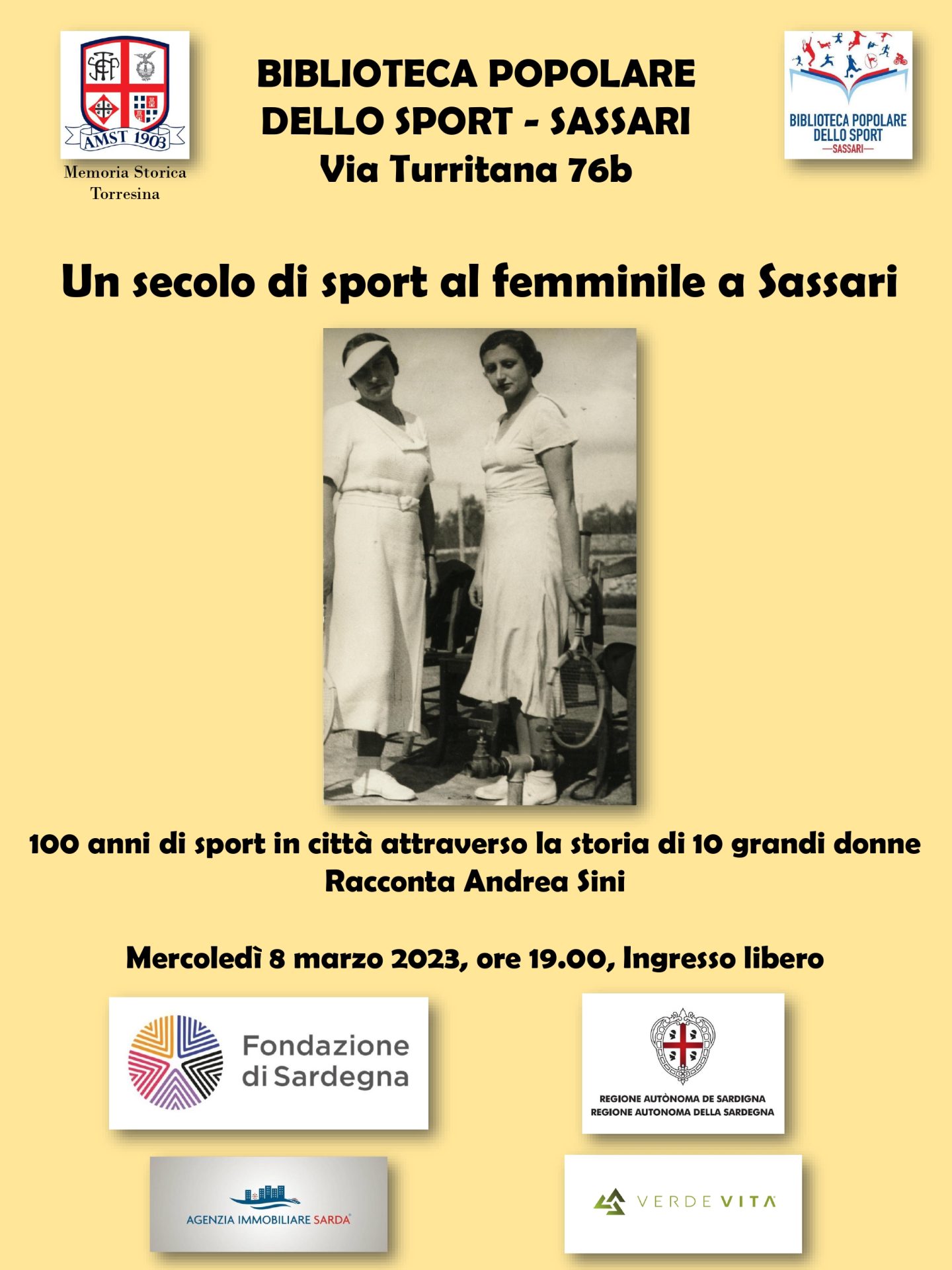 Locandina Sport al Femminile