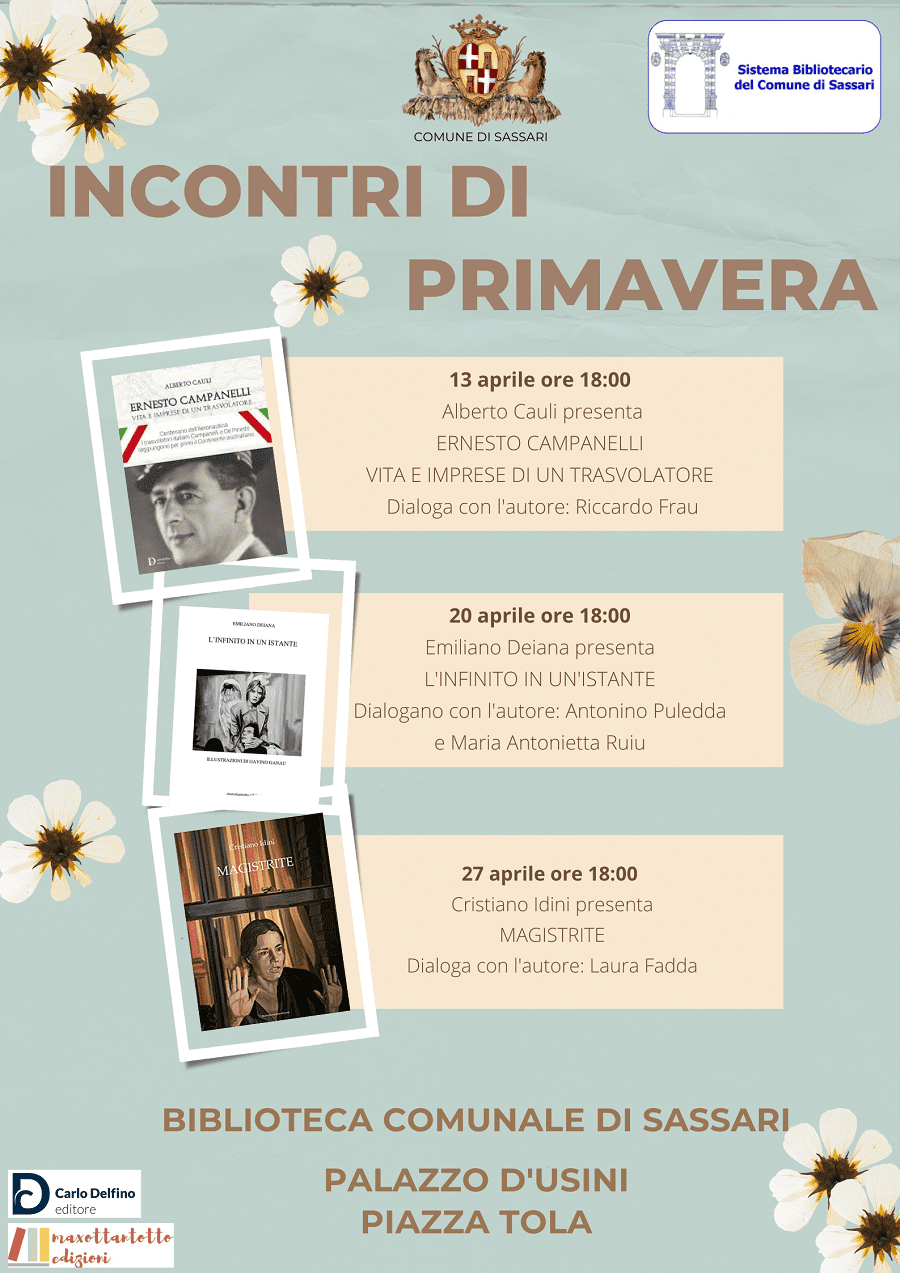 Biblioteca comunale di Sassari - Incontri di primavera