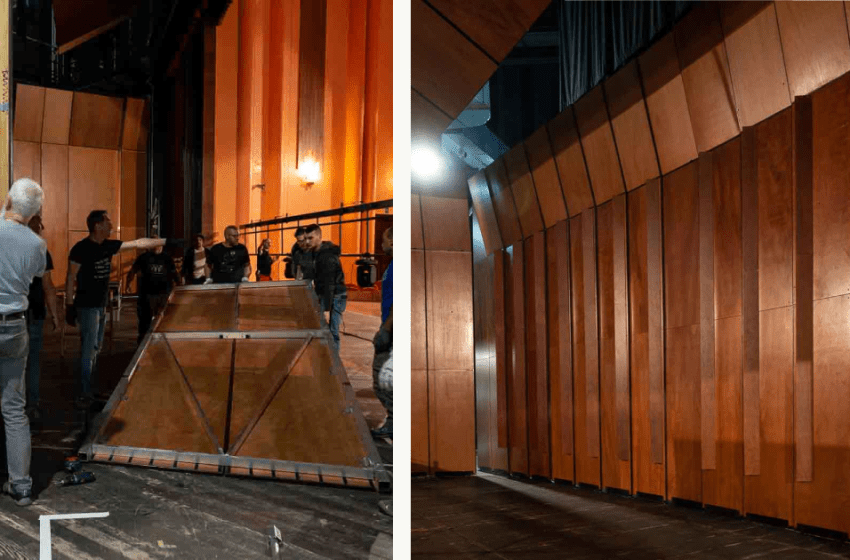 Sassari – Installata l’attesa camera acustica al Teatro Comunale