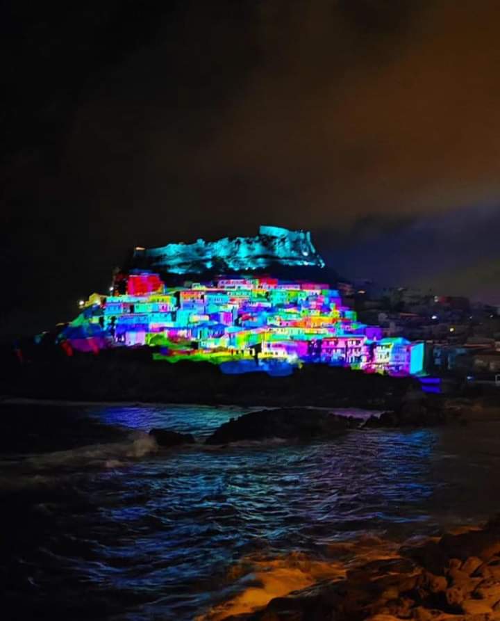 Castelsardo video mapping