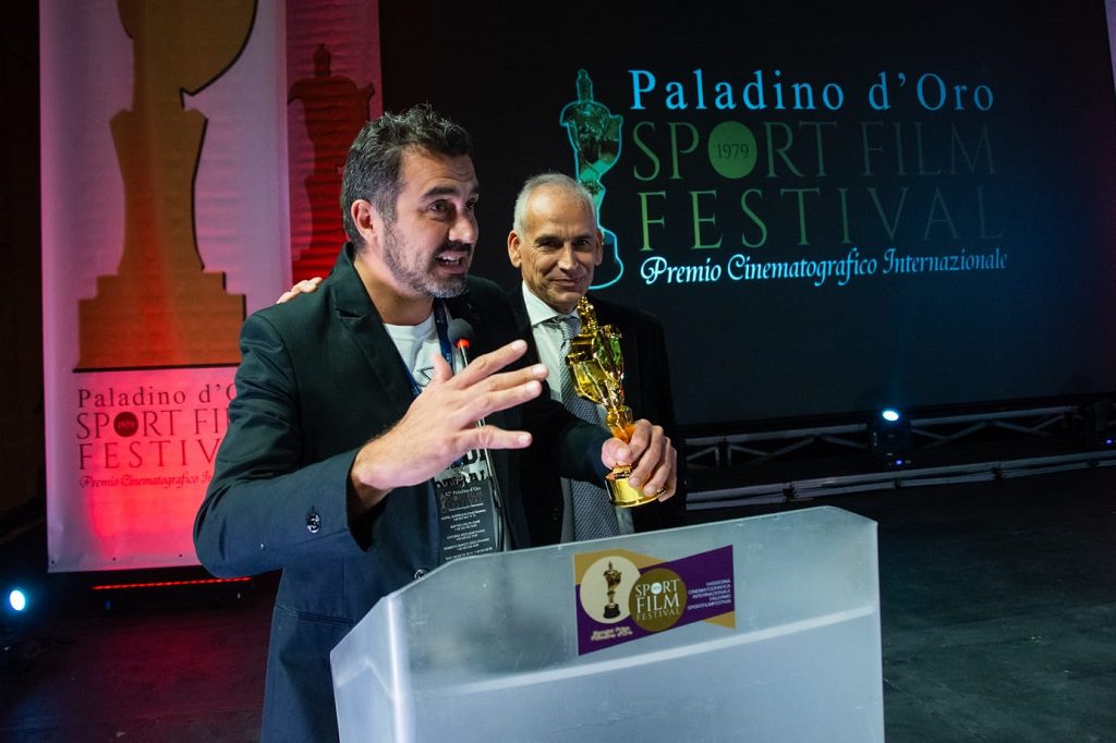 Sernagiotto e Garzia al Politeama di Palermo ricevono il Paladino d'Oro per "NOI"
