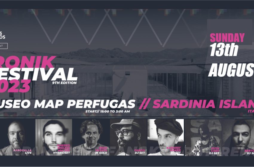 Al MAP di Perfugas arriva l’IRONIK Festival 2023