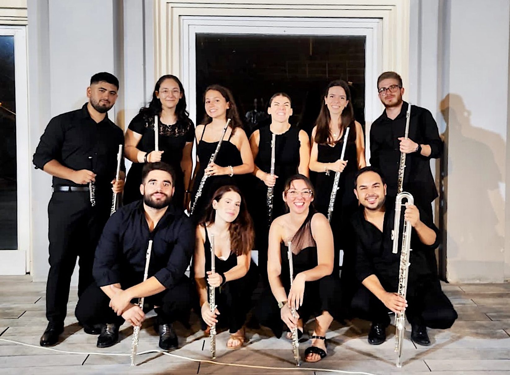 Sassari - L'Ensemble di flauti "I Sileni" in concerto al Museo Sanna