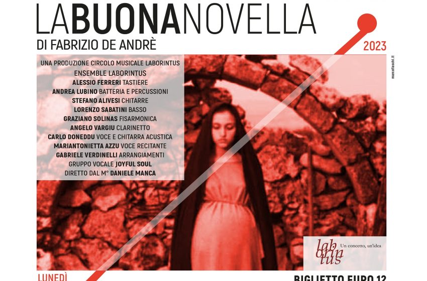  Castelsardo – “La Buona Novella”, uno straordinario omaggio all’opera di Fabrizo De Andrè