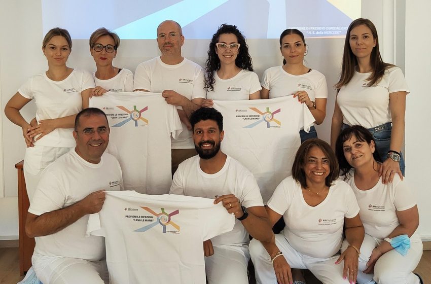 Lanusei – Una maglietta per promuovere l’igiene delle mani