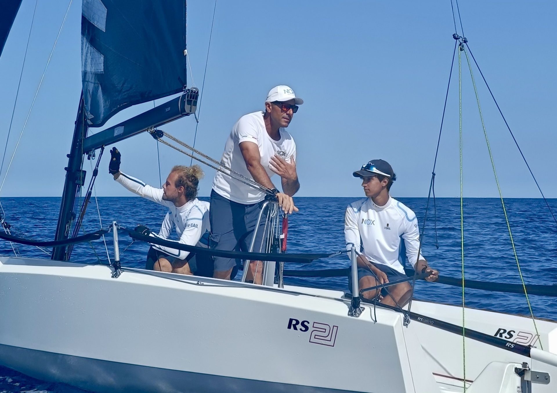 Porto Rotondo - Il campione del mondo Andrea Casale allena il team Nox Oceani