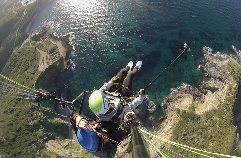 Il richiamo di Monte Santu Padre, ecco chi è in testa dell’XContest parapendio Sardegna