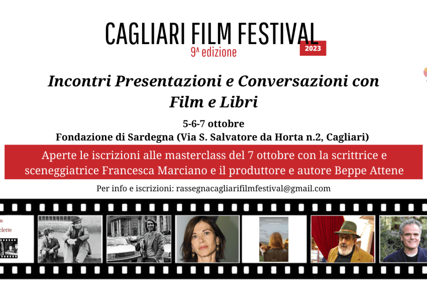  Cagliari – Dal 5 al 7 ottobre arriva il “Cagliari Film Festival”