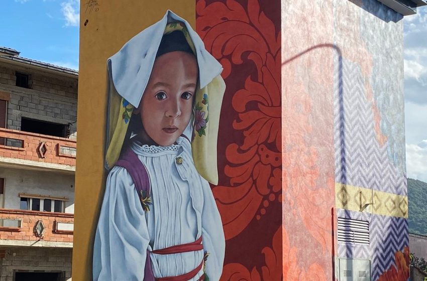  Atzara – Inaugurata un’opera di Street Art di Mauro Patta sulla cabina elettrica
