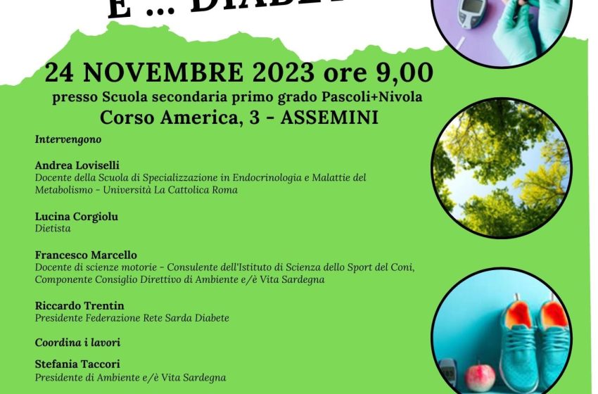 Ad Assemini convegno Ambiente, sport e… Diabete