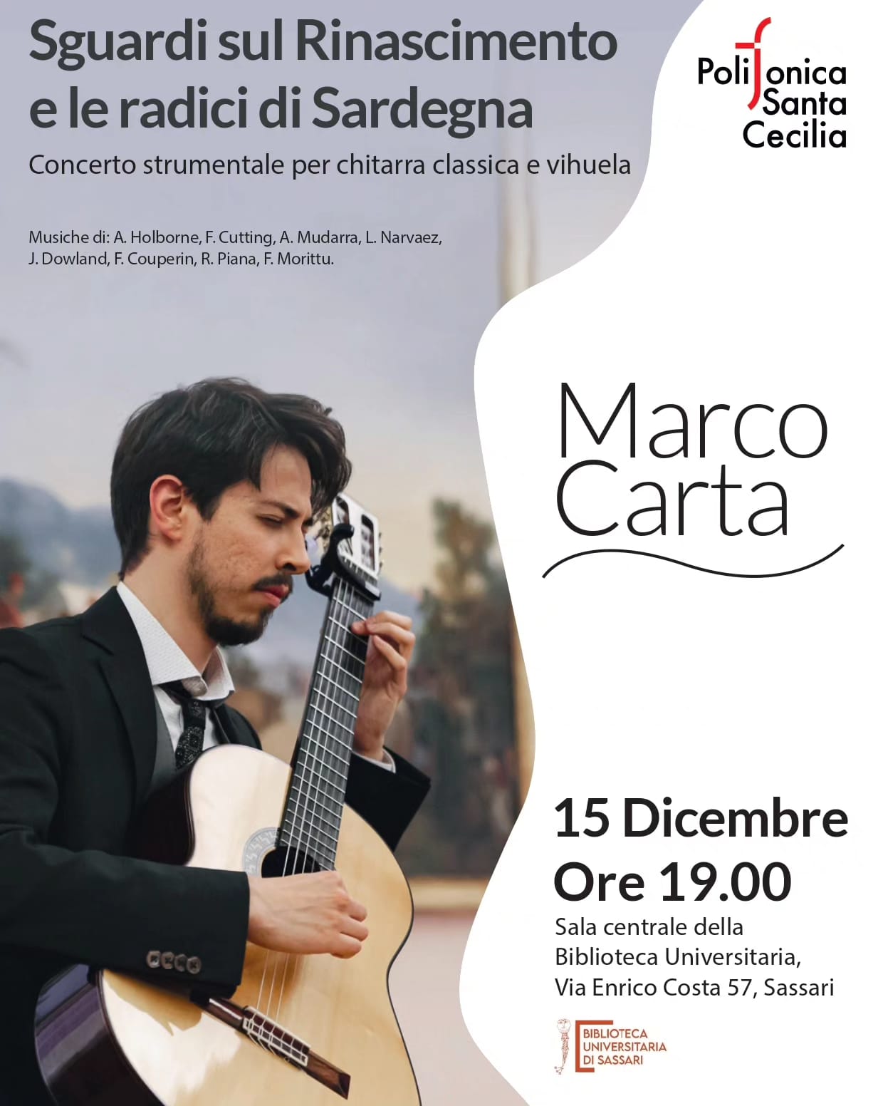 Marco Carta Polifonica Santa Cecilia