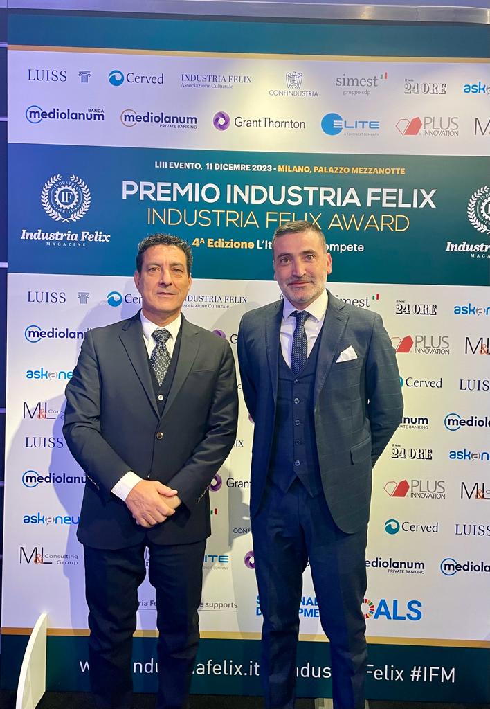 ATP riceve il Premio Nazionale "Industria Felix - L'Italia che compete"