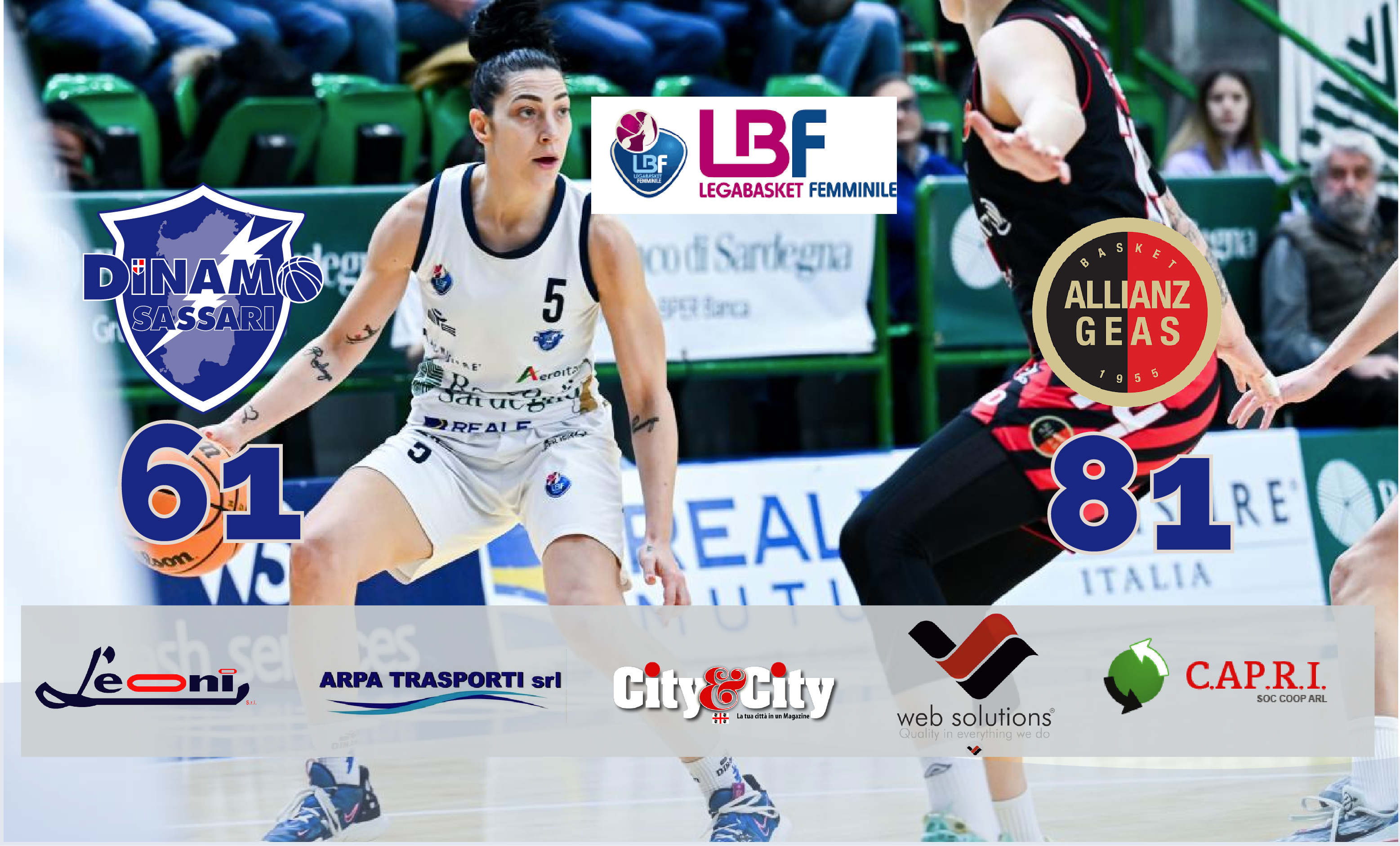 Dinamo Women Geas 61-81