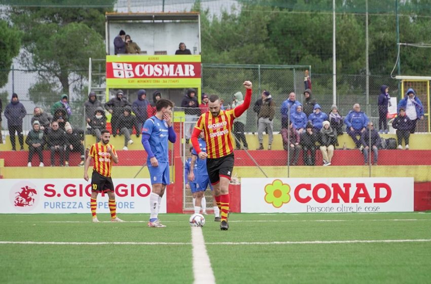 Calcio Promozione Girone B – Doppietta di Meloni e un punto a testa per Alghero e Sennori
