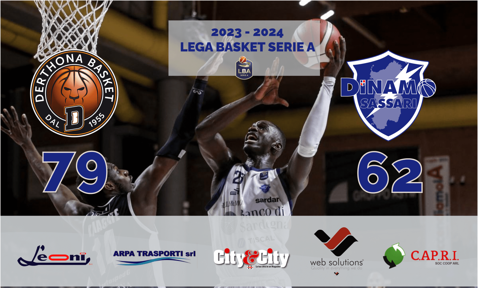 BERTRAM DERTHONA TORTONA-BANCO DI SARDEGNA SASSARI 79-62